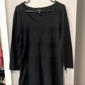 🔴Worthington Black Long Sleeve Dress